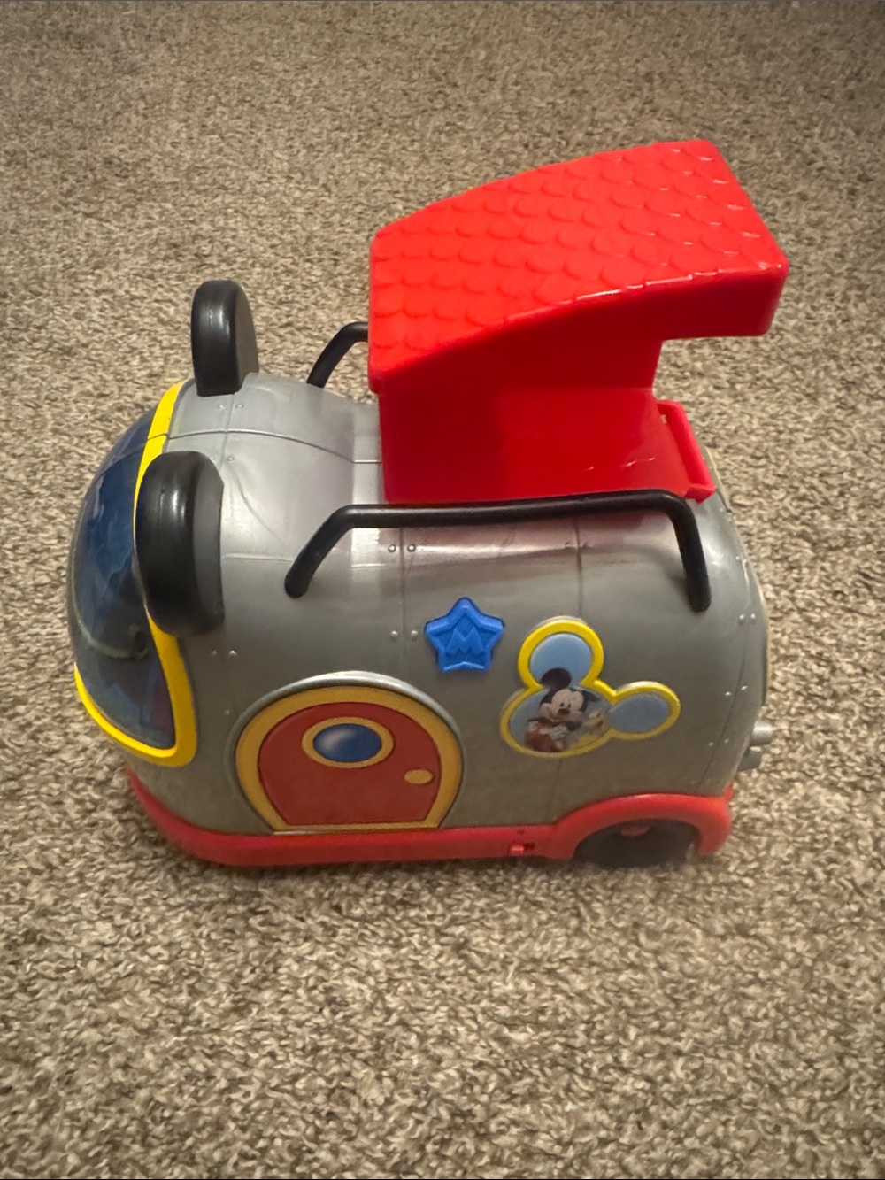 Mickey Mouse camping play set with Mickey and Pluto Kids Play Vehicle